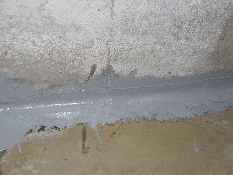floor leak repairwith epoxy