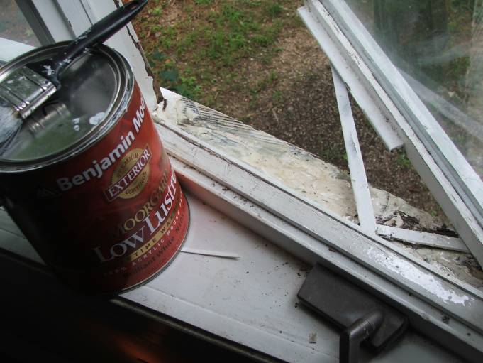 window sill repair rot