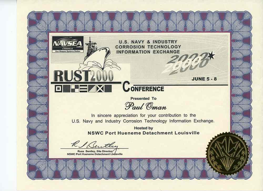 navy rust conference