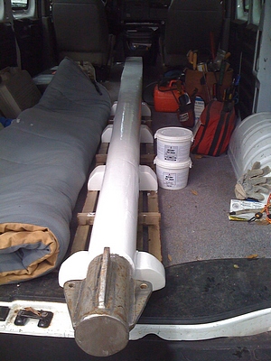 rotten wood epoxy repair - 7