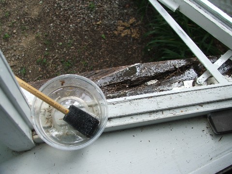 window sill rot repair with epoxy 